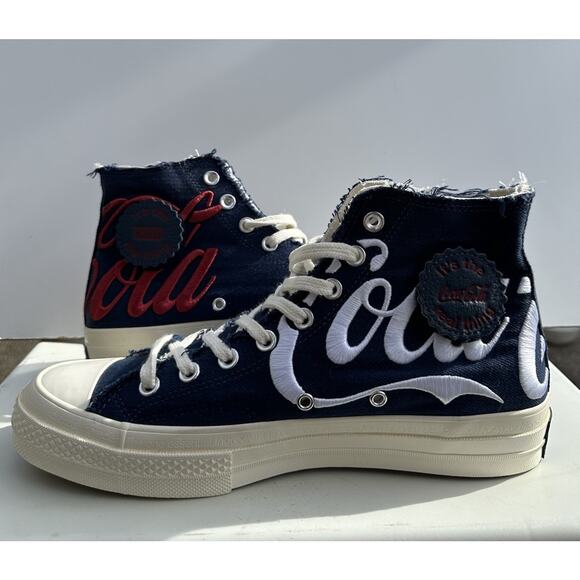 Converse x Kith x Coca-Cola Chuck 70 Hi Sneakers Men’s Size 9 Sample Shoes main image 12